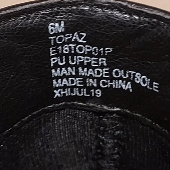 Topaz Women Short Boots Side Zipper - Picture 6 of 6